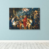 Toile Adoration des Mages | Peter Paul Rubens | (Insitu (Plancher de Bois))
