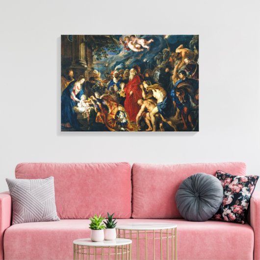Toile Adoration des Mages | Peter Paul Rubens | (Insitu(Salon))