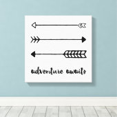 Toile Adventure Await Canvas (Insitu (Plancher de Bois))