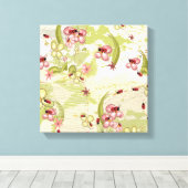 Toile Adventure Ditsy Ladybirds (Insitu (Plancher de Bois))