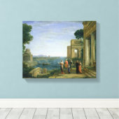 Toile Aeneas et Dido à Carthage, 1675 (Insitu (Plancher de Bois))