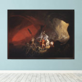 Toile Aeneas et Sibyl Old Masters Reproduction (Insitu (Plancher de Bois))