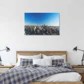 Toile Aerial view of Seattle city skyline (Insitu(Chambre))