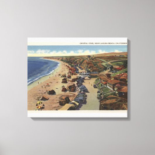 Toile Aérien de Crystal Cove (Recto)