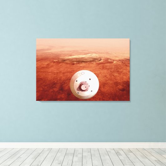 Toile Aérocoque Avec Perpersévérance Rover Descente Vers (Insitu (Plancher de Bois))