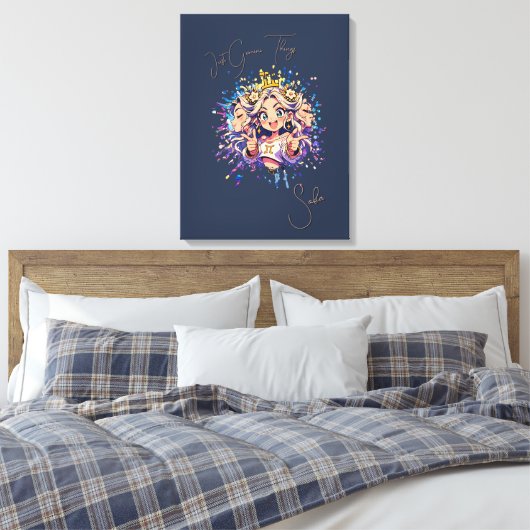 Toile Aesthetic Gemini Anime Custom Canvas Art (Insitu(Chambre))