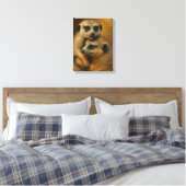 Toile Affection de Meerkat (Insitu(Chambre))