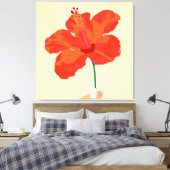 Toile Affection Hibiscus (Insitu(Chambre))