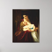 Toile Affection maternelle de Hugues Merle (Recto)