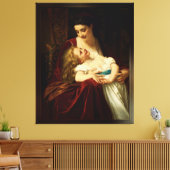 Toile Affection maternelle de Hugues Merle (Insitu(Salon))