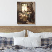 Toile Affection mère (huile sur toile) (Insitu(Chambre))