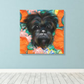 TOILE AFFENPINSCHER (Insitu (Plancher de Bois))