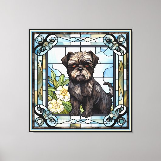 Toile Affenpinscher Canvas de chien (Recto)