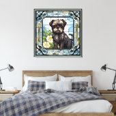 Toile Affenpinscher Canvas de chien (Insitu(Chambre))