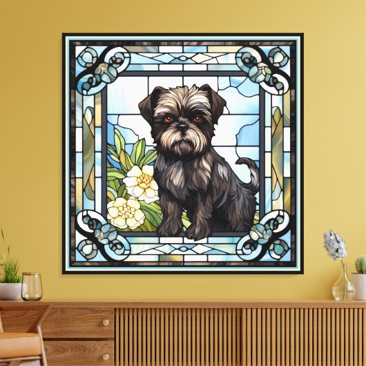 Toile Affenpinscher Canvas de chien (Insitu(Salon))