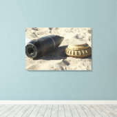 Toile Affichage statique d'une coque de commande convert (Insitu (Plancher de Bois))