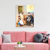 TOILE AFFICHAGE SUR LA ROUTE FERROVIAIRE, 1898 (Insitu(Salon))