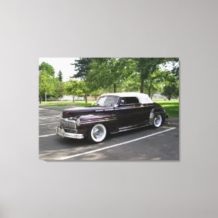 Toile Affiche 1947 de convertible de Mercury