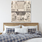 Toile Affiche annonçant une performance (Insitu(Chambre))