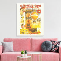 Affiche Antique de la Grande Fête Foire de Paris