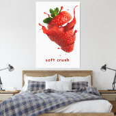 Toile Affiche d'art mural de fruits Splash d'été (Insitu(Chambre))