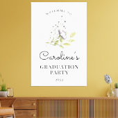 Toile Affiche de bienvenue 2022 Fleur sauvage (Insitu(Salon))