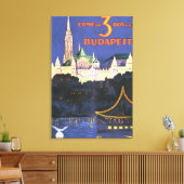 Toile Affiche de Budapest (Insitu(Salon))