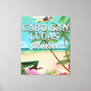 Toile Affiche de Cabo San Lucas Mexico Beach