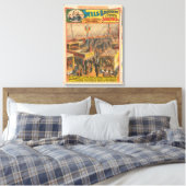 Toile Affiche De Cirque D'Animaux Exposés Dans Une Tente (Insitu(Chambre))