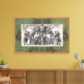 Toile Affiche De Cirque D'Éléphants Jouant D'Instruments (Insitu(Salon))