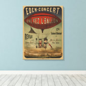 Toile Affiche De Cirque Française De Deux Artistes En Aé (Insitu (Plancher de Bois))