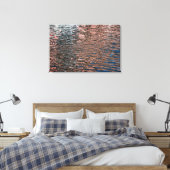 Toile Affiche de couleur abstraite de reflets d'eau (Insitu(Chambre))