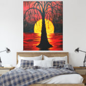 Toile Affiche de l'arbre Lepidodendron (Insitu(Chambre))