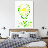Toile Affiche de l'énergie verte (Insitu(Chambre))