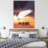 Toile Affiche de l'espace Mars (Insitu(Chambre))