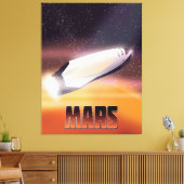 Toile Affiche de l'espace Mars (Insitu(Salon))