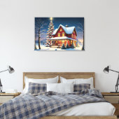 Toile Affiche de Noël (Insitu(Chambre))