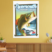 Toile Affiche de pêche à Eyemouth Berwickshire Écosse. (Insitu(Salon))