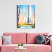 Toile Affiche de science-fiction Ross 128 B (Insitu(Salon))