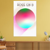 Toile Affiche de science-fiction Ross 128B (Insitu(Salon))