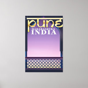 Toile Affiche de vacances à Pune, Maharashtra Inde