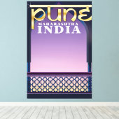 Toile Affiche de vacances à Pune, Maharashtra Inde (Insitu (Plancher de Bois))