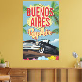 Toile Affiche de vacances Buenos Aires, Argentine (Insitu(Salon))