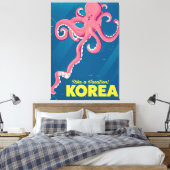 Toile Affiche de vacances en Corée (Insitu(Chambre))