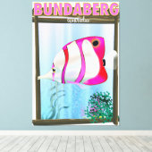 Toile Affiche de voyage à Bundaberg Australie (Insitu (Plancher de Bois))