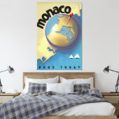 Toile Affiche de voyage à Monaco  (Insitu(Chambre))