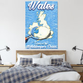 Toile Affiche de voyage britannique train Nightsleeper P (Insitu(Chambre))