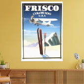 Toile Affiche de voyage de Frisco Colorado USA (Insitu(Salon))