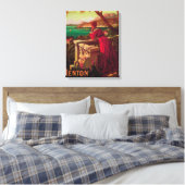 Toile Affiche de voyage de la Côte d'Azur # 2 (Insitu(Chambre))