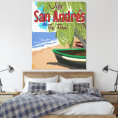Toile Affiche de voyage de San Andrés (Insitu(Chambre))